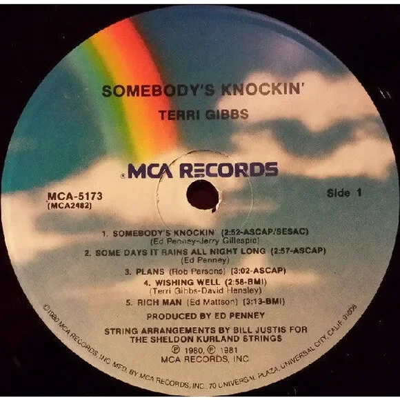 Terri Gibbs - Somebody's Knockin' (LP) (VG+) - Picture 3 of 4
